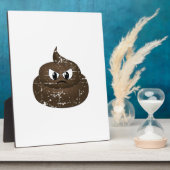 Beängstigender Cartoon Gekackt Fotoplatte (Seite)