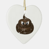 Beängstigender Cartoon Gekackt Keramikornament (Rechts)