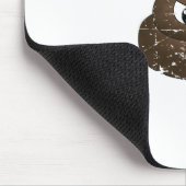 Beängstigender Cartoon Gekackt Mousepad (Ecke)