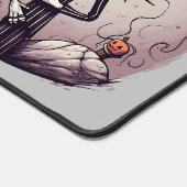 Beängstigender Cartoon Zombie Schreibtischunterlage (Ecke)