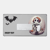 Beängstigender Cartoon Zombie Schreibtischunterlage (Tastatur & Maus)