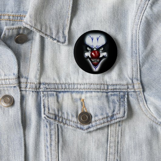 Beängstigender Clown Button (Beispiel)