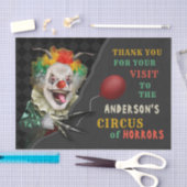 Beängstigender Clown-erwachsenes Creepy Seidenpapier (Handwerk)