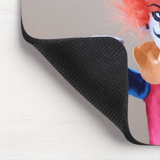 Beängstigender Clown, farbenfroh Mousepad (Ecke)