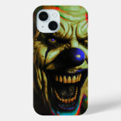 Beängstigender Clown iPhone 15 Telefongehäuse Case-Mate iPhone Hülle (Rückseite)