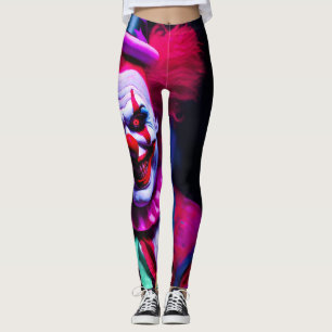 beängstigender Clown Leggings