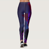 beängstigender Clown Leggings (Rückseite)
