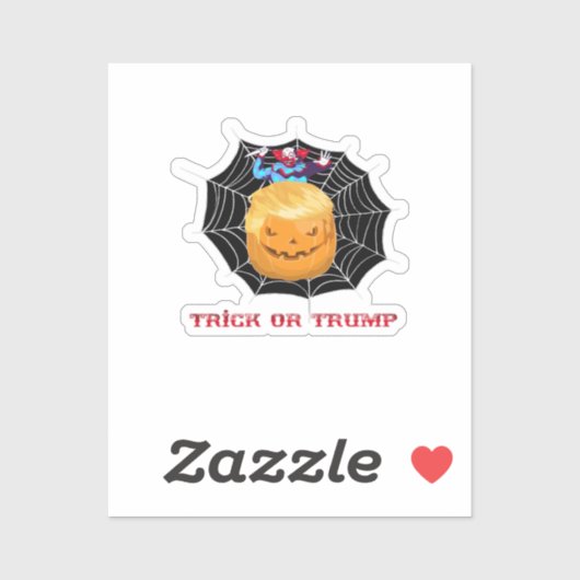 Beängstigender Clown oder Halloween Aufkleber (Blatt)