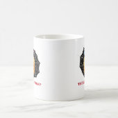 Beängstigender Clown oder Halloween Kaffeetasse (Mittel)