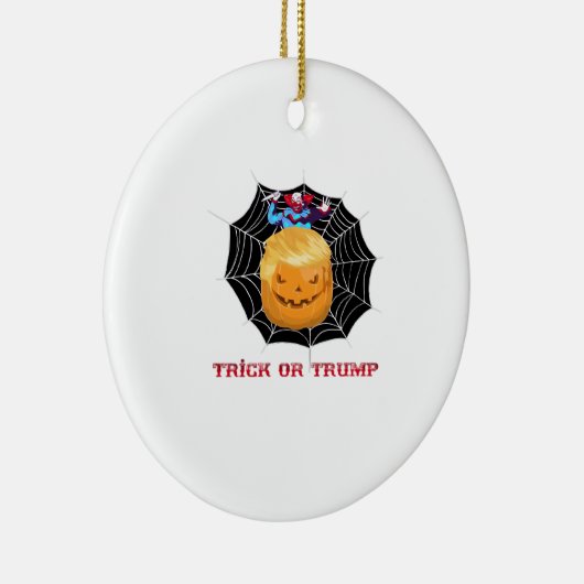 Beängstigender Clown oder Halloween Keramik Ornament (Rechts)