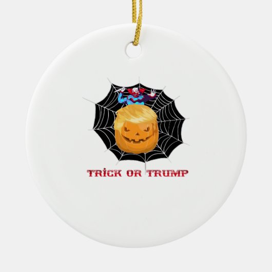 Beängstigender Clown oder Halloween Keramik Ornament (Vorne)