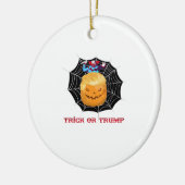 Beängstigender Clown oder Halloween Keramik Ornament (Links)