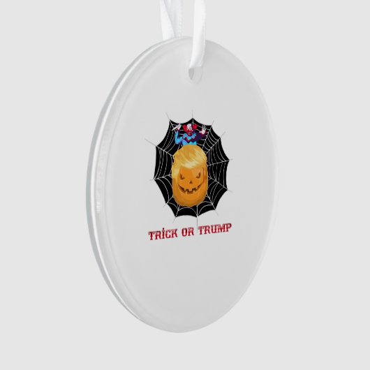 Beängstigender Clown oder Halloween Ornament (Vorderseite)