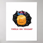 Beängstigender Clown oder Halloween Poster (Vorne)