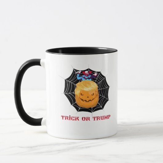 Beängstigender Clown oder Halloween Tasse (Links)