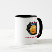 Beängstigender Clown oder Halloween Tasse (VorderseiteRechts)