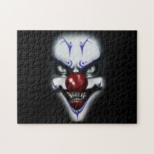 Beängstigender Clown Puzzle (Horizontal)