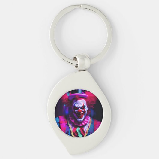 beängstigender Clown Schlüsselanhänger (Vorderseite)