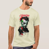 Beängstigender Clownfarben-Spritzer-T - Shirt (Vorderseite)