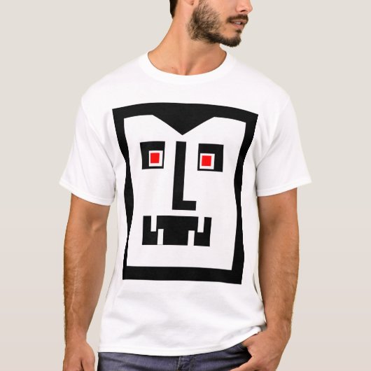 Beängstigender Cyborg Vampire Bot - Individuell T-Shirt (Vorderseite)