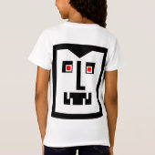 Beängstigender Cyborg Vampire Bot - Individuell T-Shirt (Rückseite)