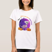 Beängstigender deutscher Schäferhund Halloween Ful T-Shirt (Vorderseite)