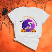 Beängstigender deutscher Schäferhund Halloween Ful T-Shirt