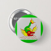 beängstigender Drache Button (Vorne & Hinten)