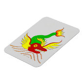 beängstigender Drache Magnet (Linke Seite)