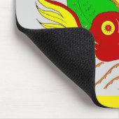 beängstigender Drache Mousepad (Ecke)