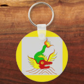 beängstigender Drache Schlüsselanhänger (Vorderseite)