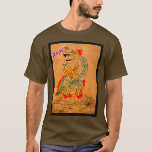 Beängstigender Drache T-Shirt