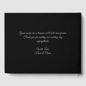 Beängstigender, dunkelmoody-roter Schädelhalloween Gästebuch (Rückseite)