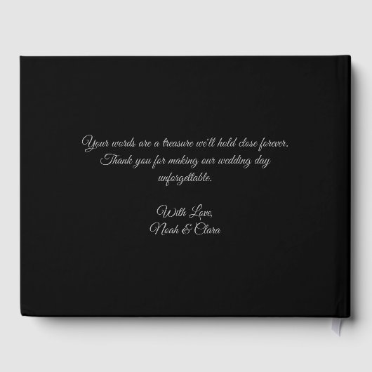 Beängstigender, dunkelmoody-roter Schädelhalloween Gästebuch (Rückseite)