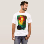 beängstigender dunkler Wald T-Shirt (Vorne ganz)