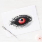 Beängstigender Eyeball Halloween Spooky Sticker (Umschlag)