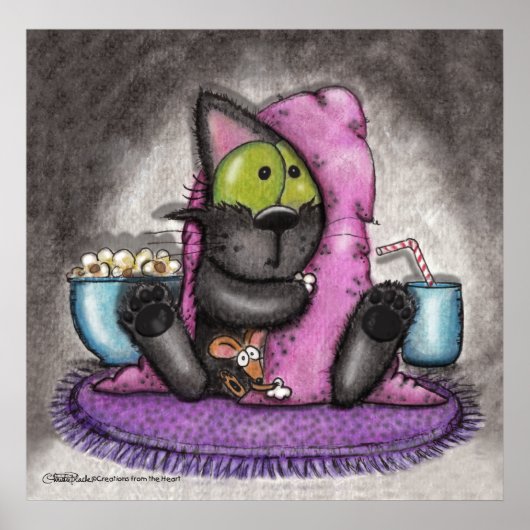 Beängstigender Film - Katze und Maus Poster (Vorne)