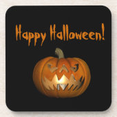 Beängstigender Gesichtspumpengetränk Untersetzer (Vorderseite)