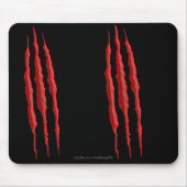 Beängstigender gewundener Torn Evil Marks Hallowee Mousepad (Vorne)