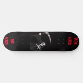Beängstigender Grim-Sensenmann Skateboard (Horizontal)