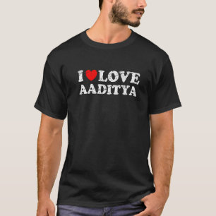 Beängstigender Grunge Worout Style I Liebe Aaditya T-Shirt