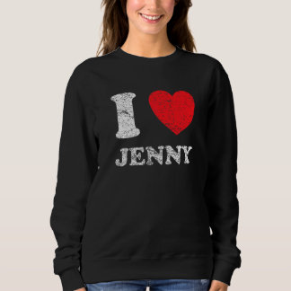 Beängstigender Grunge Worout Style I Liebe Jenny Sweatshirt