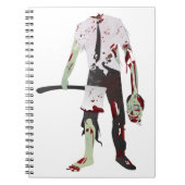 beängstigender Halbwunder Notizblock (Vorderseite)