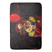 Beängstigender Halloween Clown-Horror-Film Badematte (Vorderseite Vertikal)