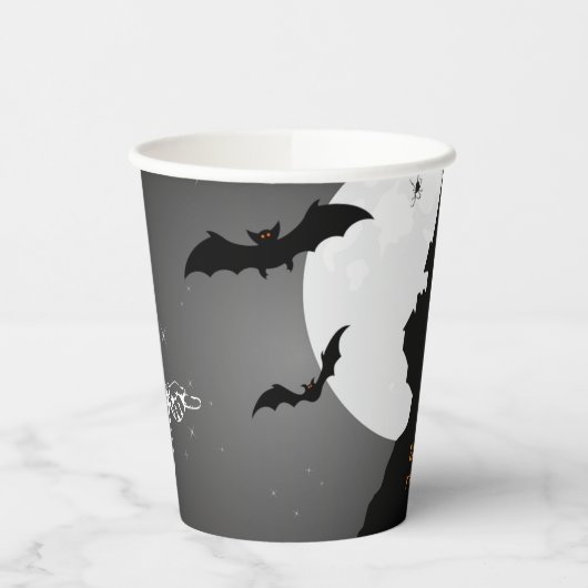 Beängstigender Halloween-Cup Pappbecher (Links)