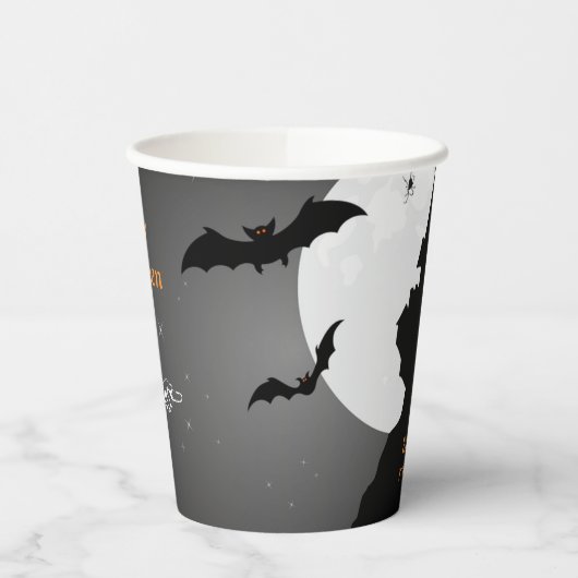 Beängstigender Halloween-Cup Pappbecher (Links)