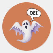 Beängstigender Halloween-Geist - DEI - Aufkleber (Vorderseite)