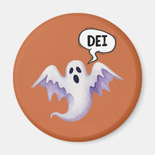 Beängstigender Halloween-Geist - DEI Magnet