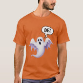 Beängstigender Halloween-Geist - DEI - orange T-Shirt (Vorderseite)