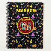 Beängstigender Halloween-Planer Planer (Vorderseite)